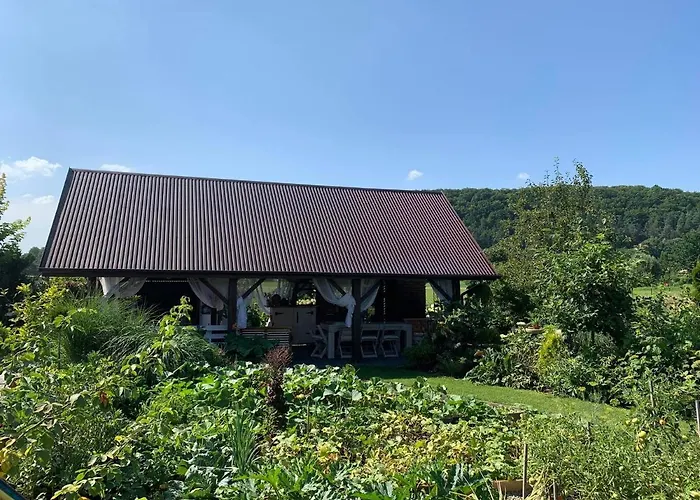 Siedlisko Przyjazne Progi Ferienhaus *